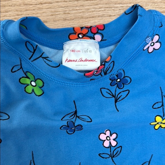 Hanna Anderson Girls Rashguard - Picture 2 of 2